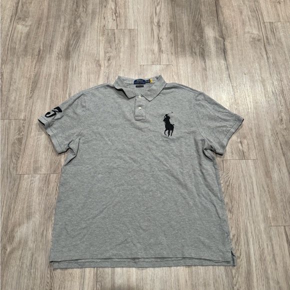 Polo Ralph Lauren Big Logo Slim Fit Polo Shirt Size XXL - Picture 1 of 5